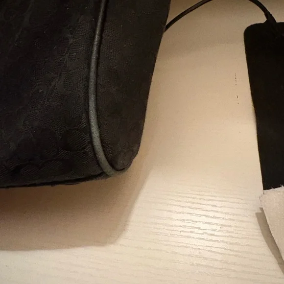 Coach Black Signature Laptop Briefcase - Picture 7 of 9